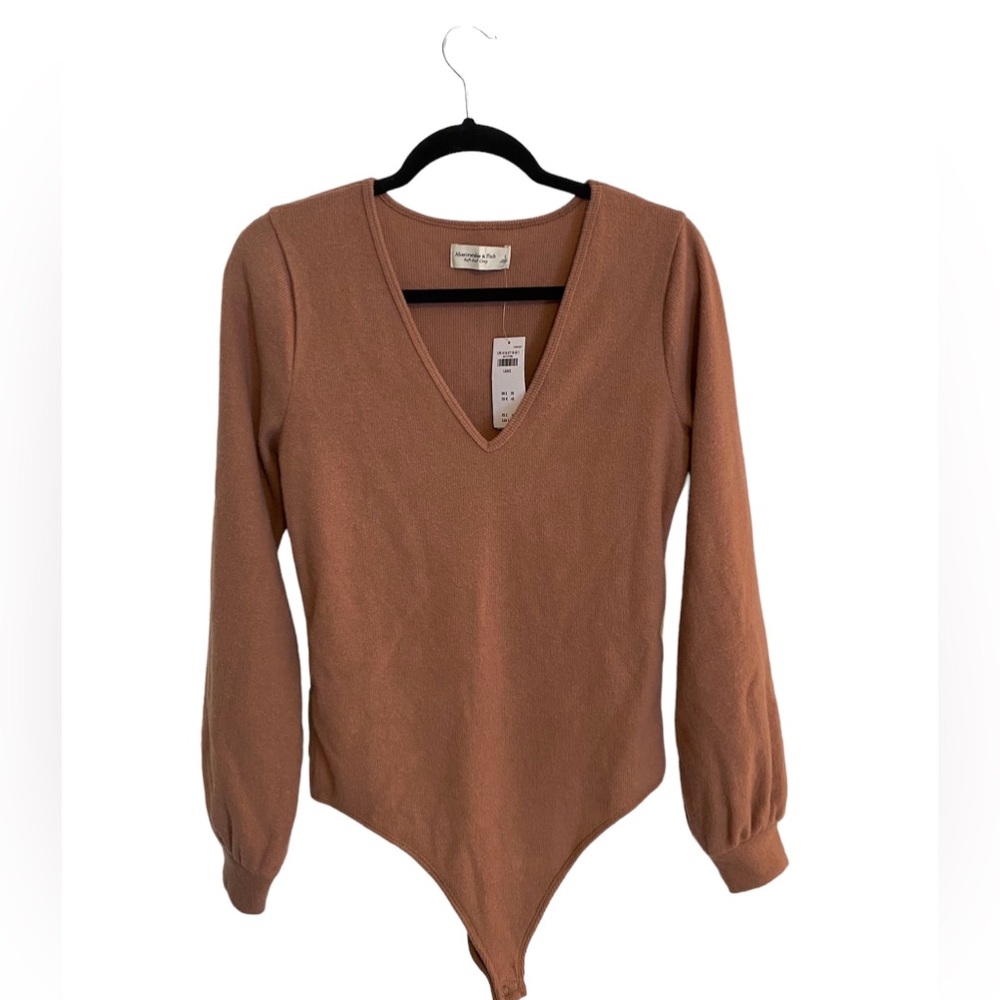Abercrombie & fitch rust colored bodysuit size large
